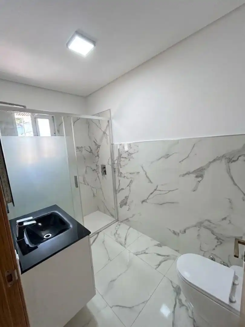 Houses for sale in Calle los Jazmines, 150, Nueva Andalucía centro Bathroom of Houses for sale in Marbella with Air Conditioner, Heating and Private garden