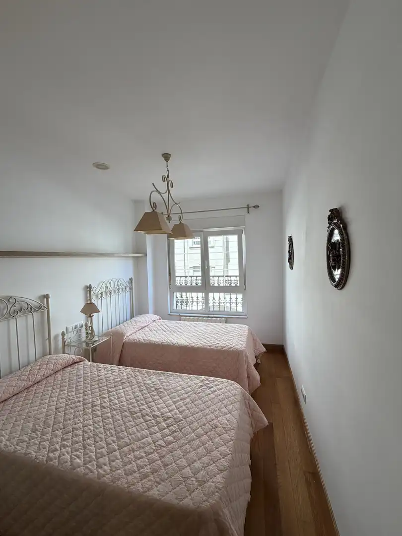 Flat for rent in Rúa Doutor Xermán Alonso Hortas, 23, Recatelo - O Carme Bedroom of Flat for rent in Lugo with Heating, Parquet flooring and Terrace