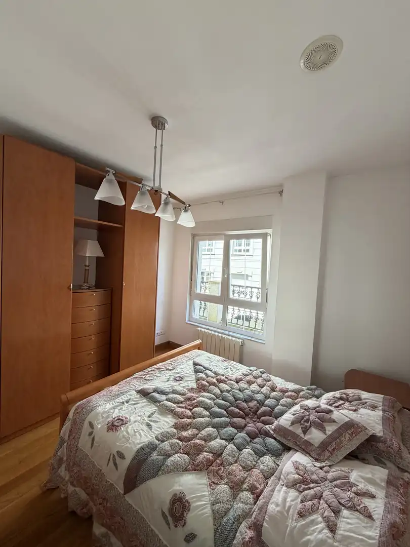 Flat for rent in Rúa Doutor Xermán Alonso Hortas, 23, Recatelo - O Carme Bedroom of Flat for rent in Lugo with Heating, Parquet flooring and Terrace
