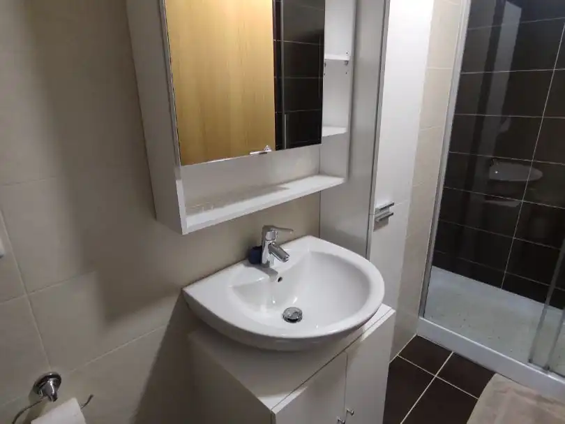 Ático en venta en Rúa de Madrid, 21, Sanxenxo pueblo Baño de Ático en venta en Sanxenxo con Aire acondicionado, Calefacción y Parquet