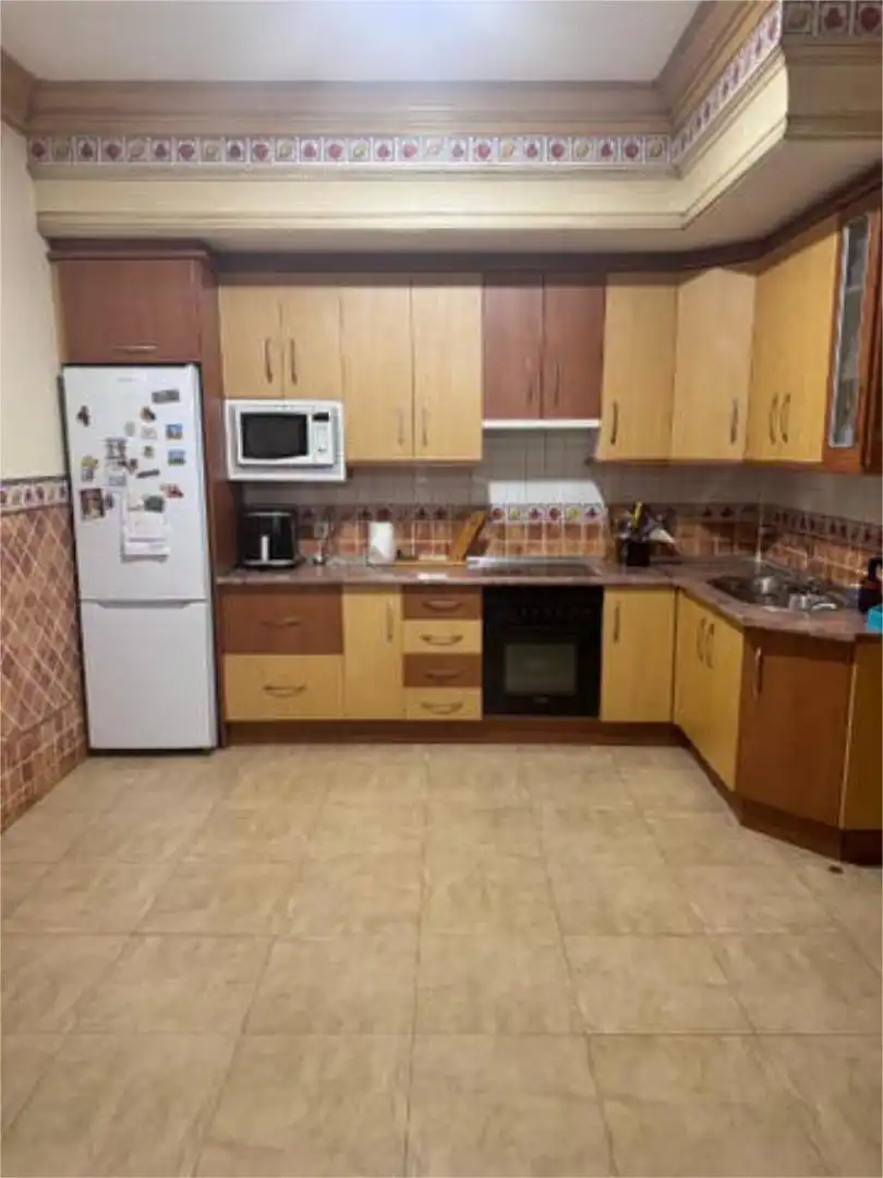 Kitchen of Flat for rent in Andújar  with Heating, Private garden and Storage room
