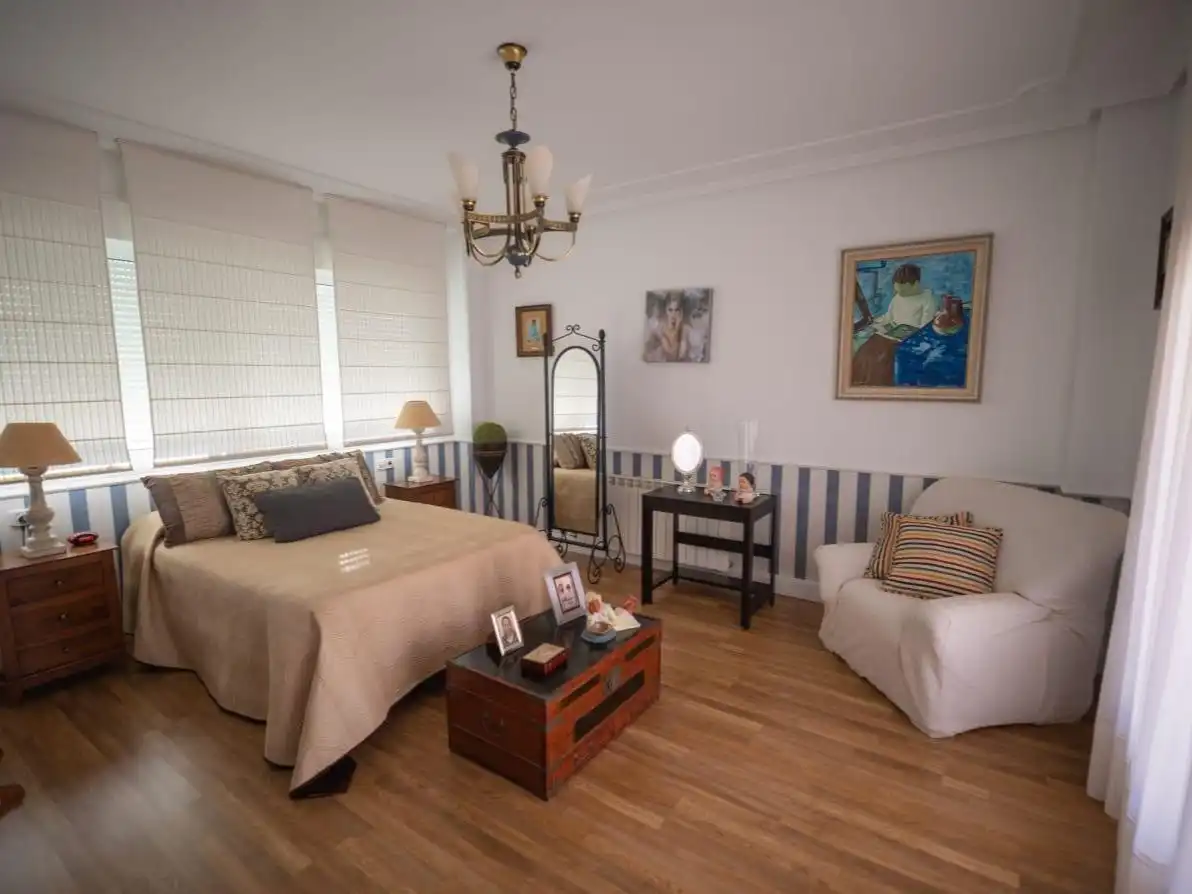 Houses for sale in Calle Junio, 255, Peña el Zorongo Bedroom of Houses for sale in Zaragoza with Air Conditioner, Heating and Private garden