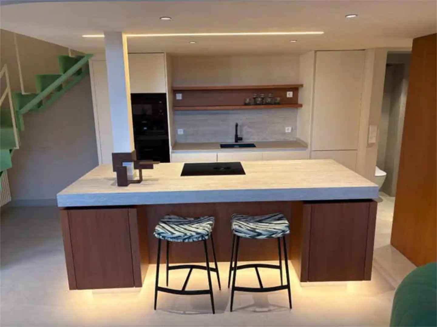 Loft de alquiler en San Vicente Cocina de Loft de alquiler en Sevilla con Calefacción y Amueblado