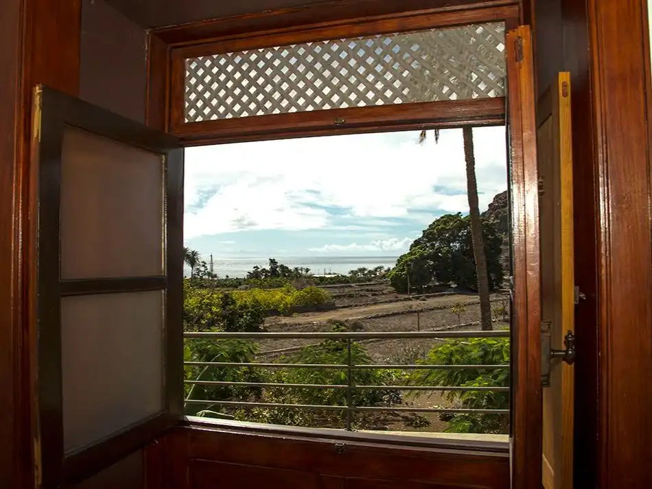 Country house zum Verkauf in Calle Barranco de Santiago, 17, San Sebastián de la Gomera Schlafzimmer von Country house zum Verkauf in San Sebastián de la Gomera mit Privatgarten, Parkett und Terrasse
