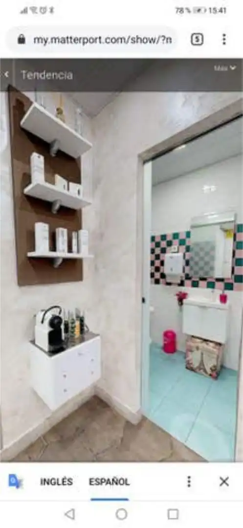 Baño de Local de alquiler en Griñón con Aire acondicionado