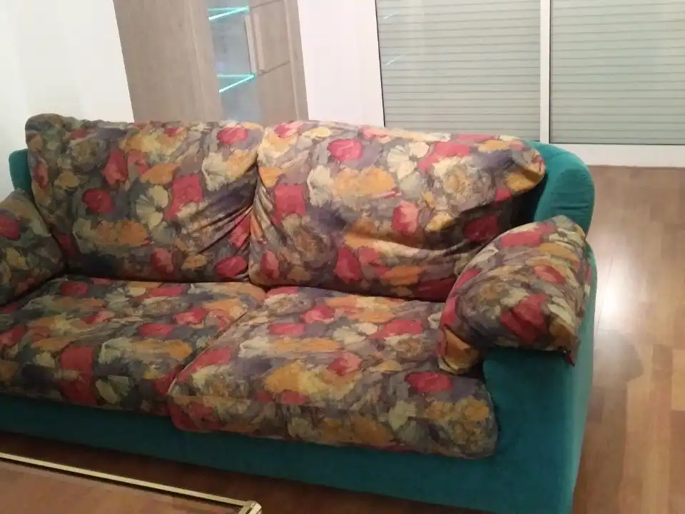 Living room of Flat for rent in Valls  with Heating, Parquet flooring and Furnished