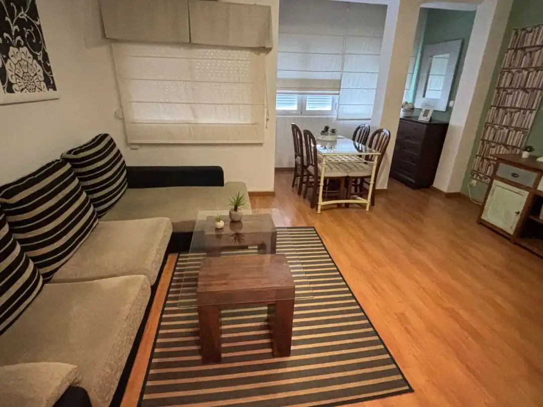 Sala de estar de Piso de alquiler en Mérida con Aire acondicionado, Calefacción y Parquet