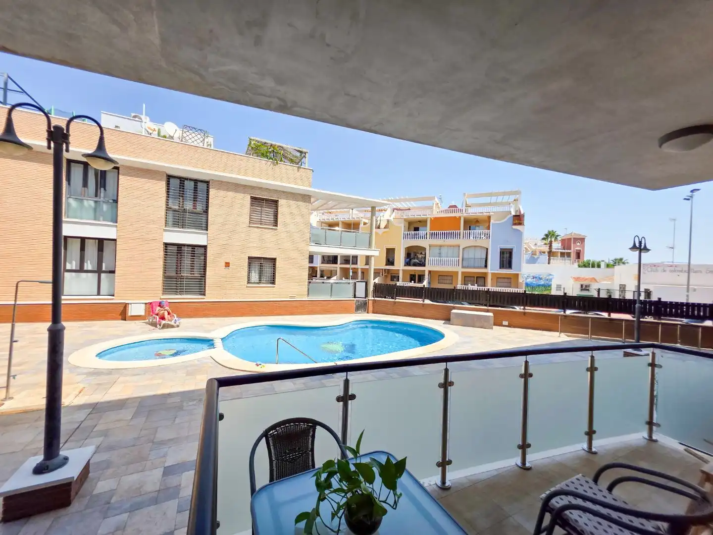 Pis de lloguer a Calle Santa Marta, 25, Santiago de la Ribera Piscina de Pis de lloguer en San Javier amb Aire condicionat, Calefacció i Jardí privat