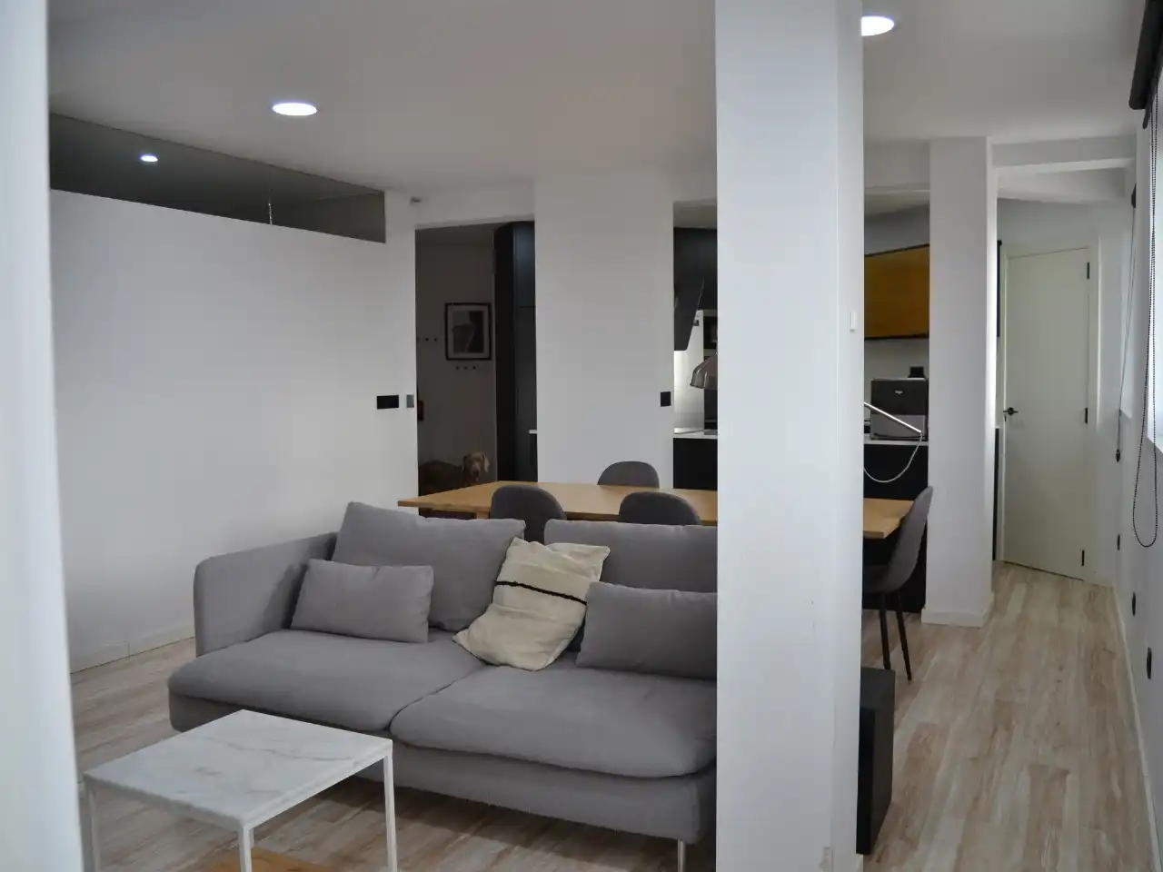 Flat for sale in Ronda de Outeiro, 274, Agra del Orzán - Ventorrillo Living room of Flat for sale in A Coruña Capital