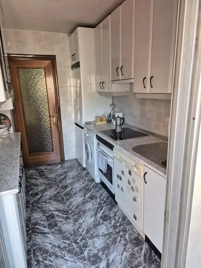 Cocina de Piso en venta en  Madrid Capital con Aire acondicionado, Terraza y Balcón