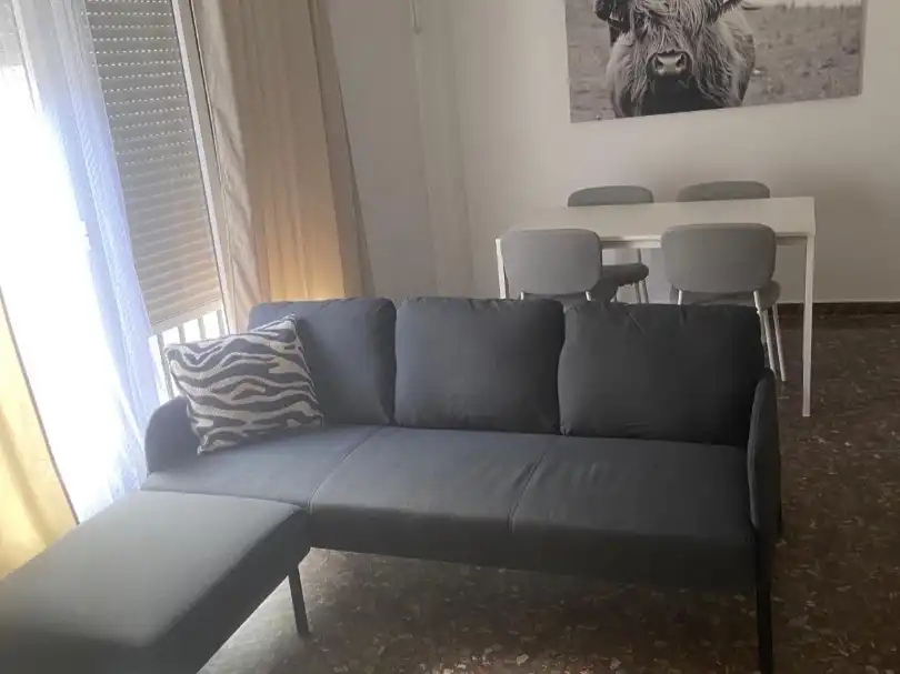 Sala de estar de Piso de alquiler en Mancha Real con Terraza, Trastero y Amueblado