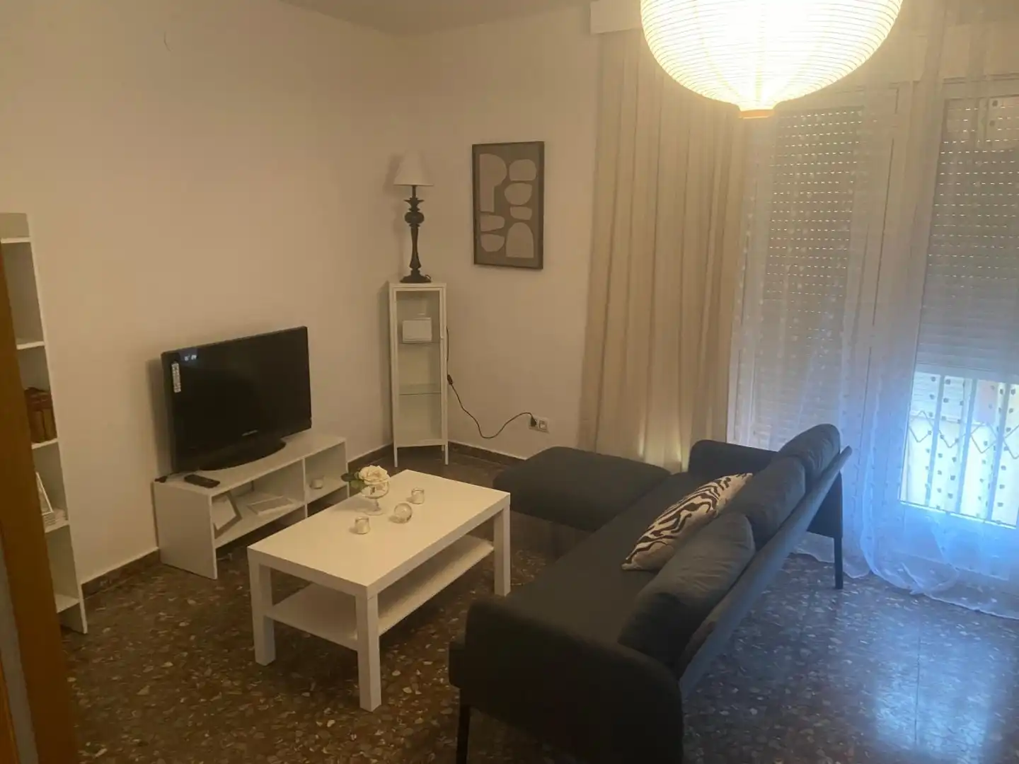 Sala de estar de Piso de alquiler en Mancha Real con Terraza, Trastero y Amueblado