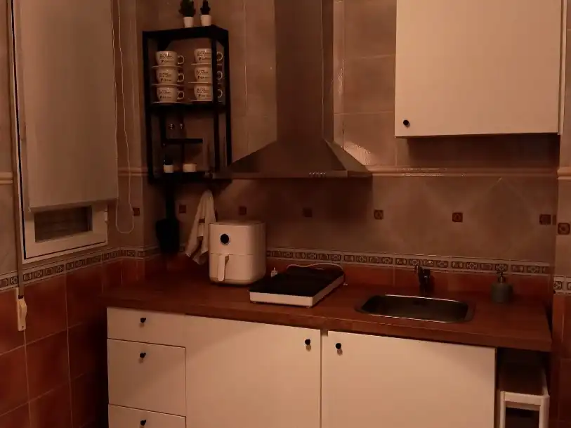 Cocina de Piso de alquiler en Mancha Real con Terraza, Trastero y Amueblado