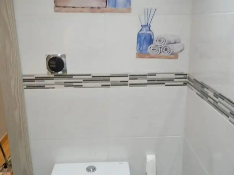 Flat for sale in Valdefierro Bathroom of Flat for sale in Zaragoza with Air Conditioner, Heating and Parquet flooring