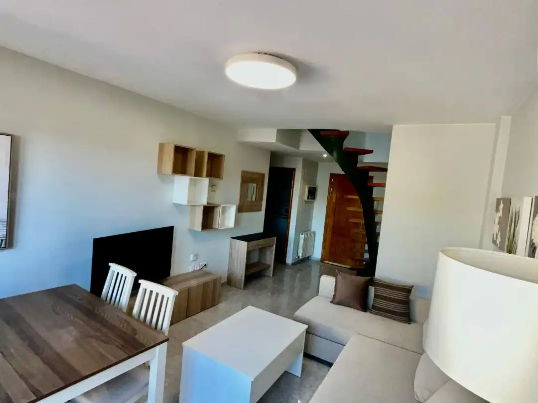 Living room of Flat for rent in Alcañiz  with Air Conditioner, Terrace and Balcony