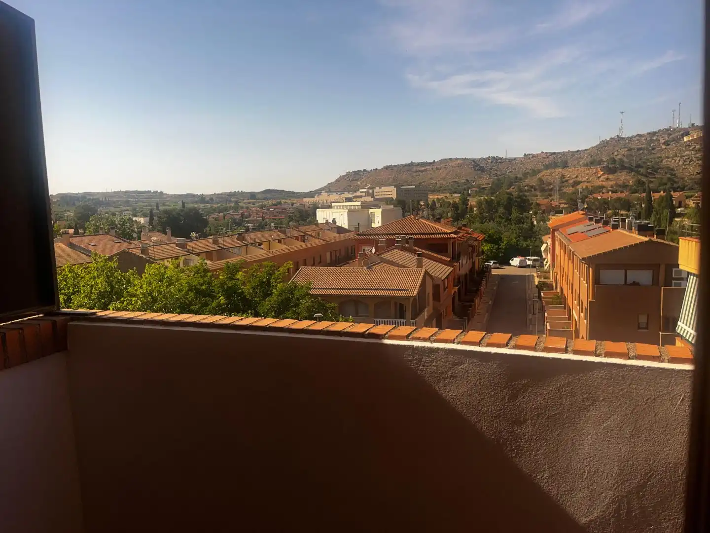 Terrace of Flat for rent in Alcañiz  with Air Conditioner, Terrace and Balcony