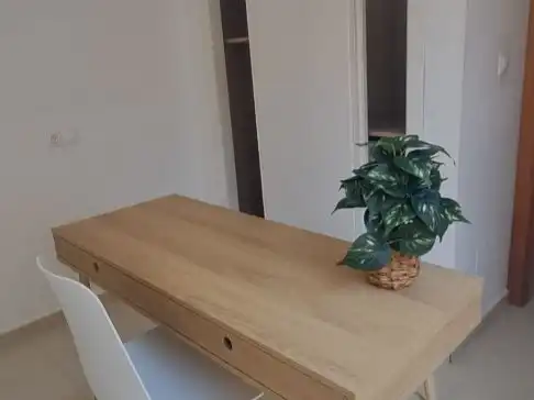 Flat for rent in Carrer de Creta, 80, Monte y Mar Dining room of Flat for rent in Santa Pola with Air Conditioner, Private garden and Terrace