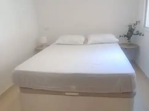 Flat for rent in Carrer de Creta, 80, Monte y Mar Bedroom of Flat for rent in Santa Pola with Air Conditioner, Private garden and Terrace