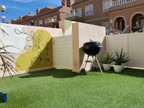 Flat for rent in Carrer de Creta, 80, Monte y Mar Terrace of Flat for rent in Santa Pola with Air Conditioner, Private garden and Terrace