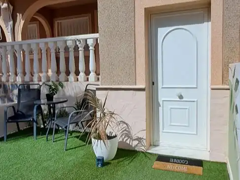 Flat for rent in Carrer de Creta, 80, Monte y Mar Balcony of Flat for rent in Santa Pola with Air Conditioner, Private garden and Terrace