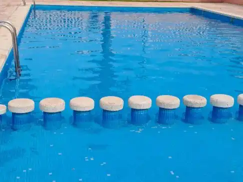 Flat for rent in Carrer de Creta, 80, Monte y Mar Swimming pool of Flat for rent in Santa Pola with Air Conditioner, Private garden and Terrace