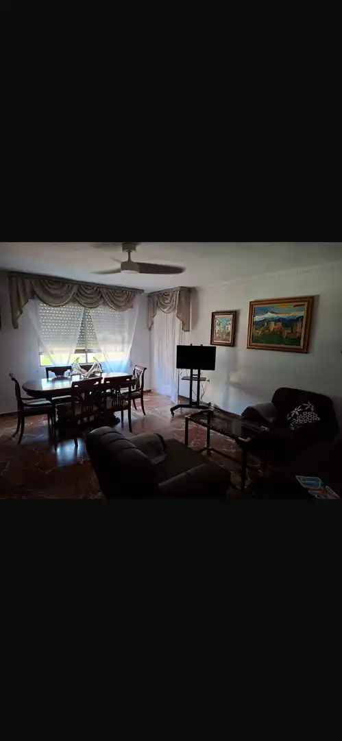 Flat for rent in Calle Cardenal Parrado, 41, San Francisco Javier Living room of Flat for rent in Granada with Air Conditioner, Heating and Private garden
