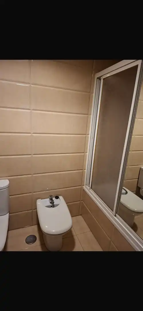 Flat for rent in Calle Cardenal Parrado, 41, San Francisco Javier Bathroom of Flat for rent in Granada with Air Conditioner, Heating and Private garden