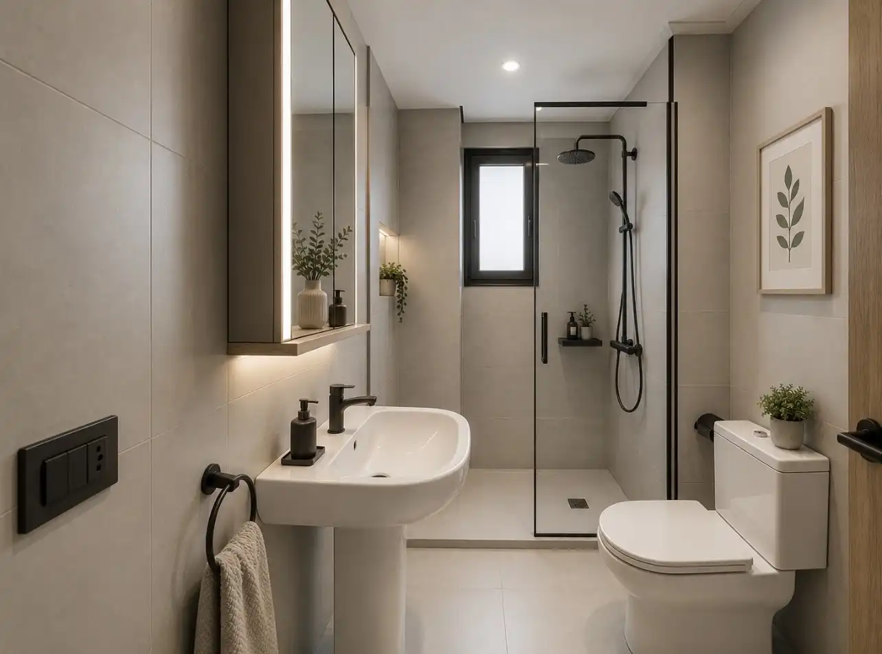 Piso en venta en Rúa Río, 40, A Coruña Capital Baño de Piso en venta en A Coruña Capital con Terraza