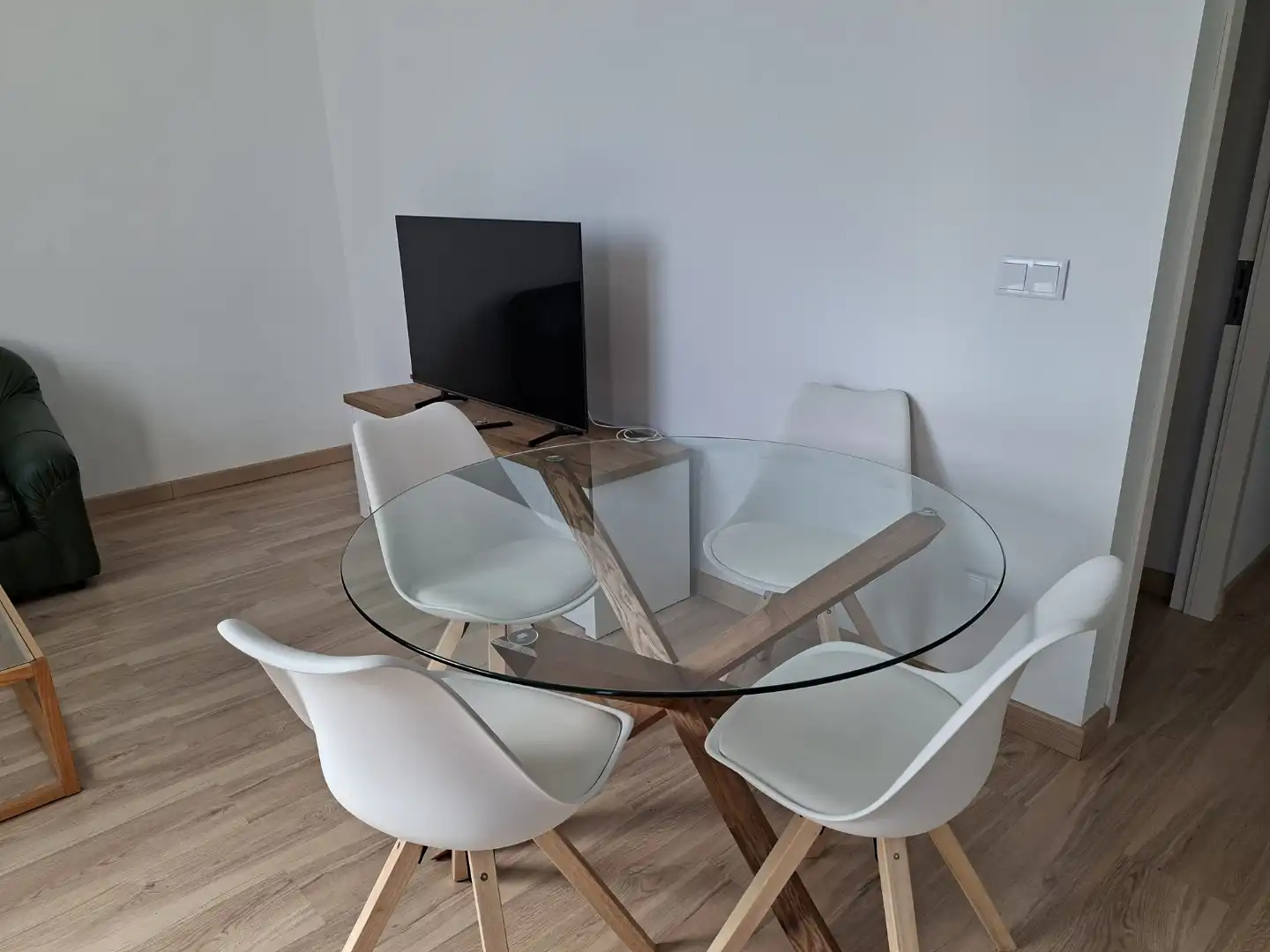 Dining room of Apartments for rent in Cáceres  with Air Conditioner, Heating and Parquet flooring