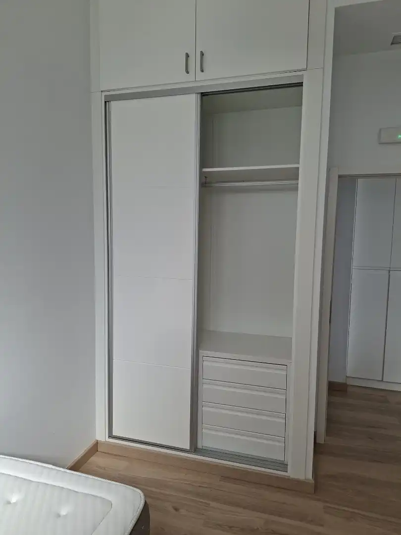 Bedroom of Apartments for rent in Cáceres  with Air Conditioner, Heating and Parquet flooring