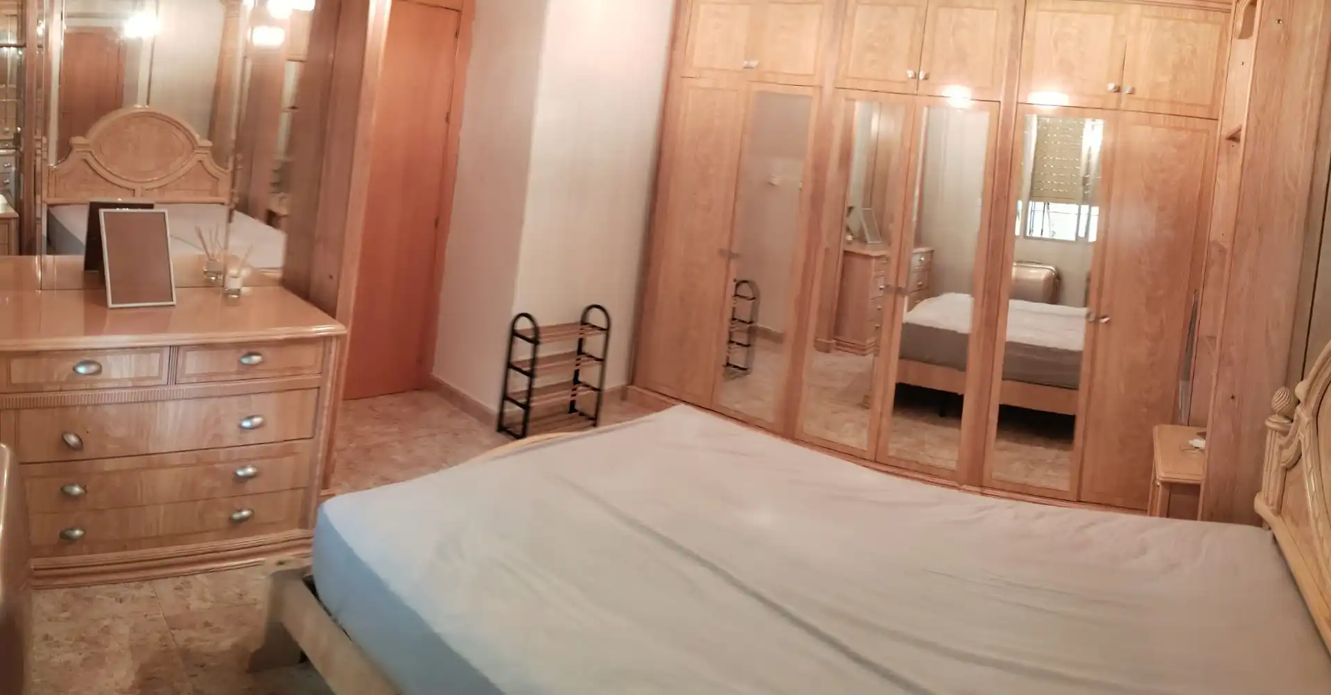 Flat for rent in Calle Fernando de los Ríos, 4, San Antón Bedroom of Flat for rent in Armilla with Heating and Furnished