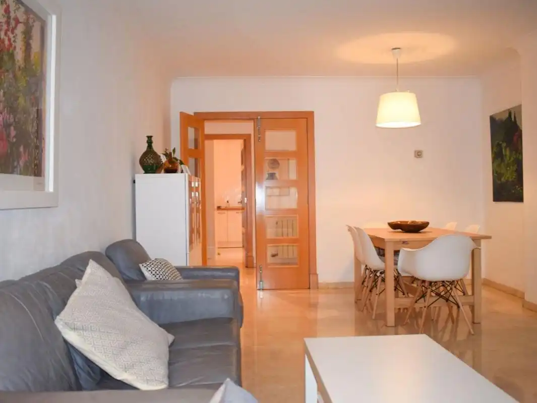 Apartamento de alquiler en Carrer de la Ciutat de Reus, 2, Centre Sala de estar de Apartamento de alquiler en Salou con Amueblado