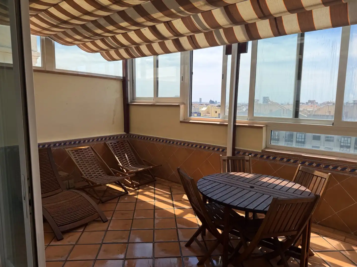 Flat for rent in Calle de Raimundo Fernández Villaverde, 37, Cuatro Caminos - Azca Terrace of Flat for rent in Madrid Capital with Air Conditioner and Terrace