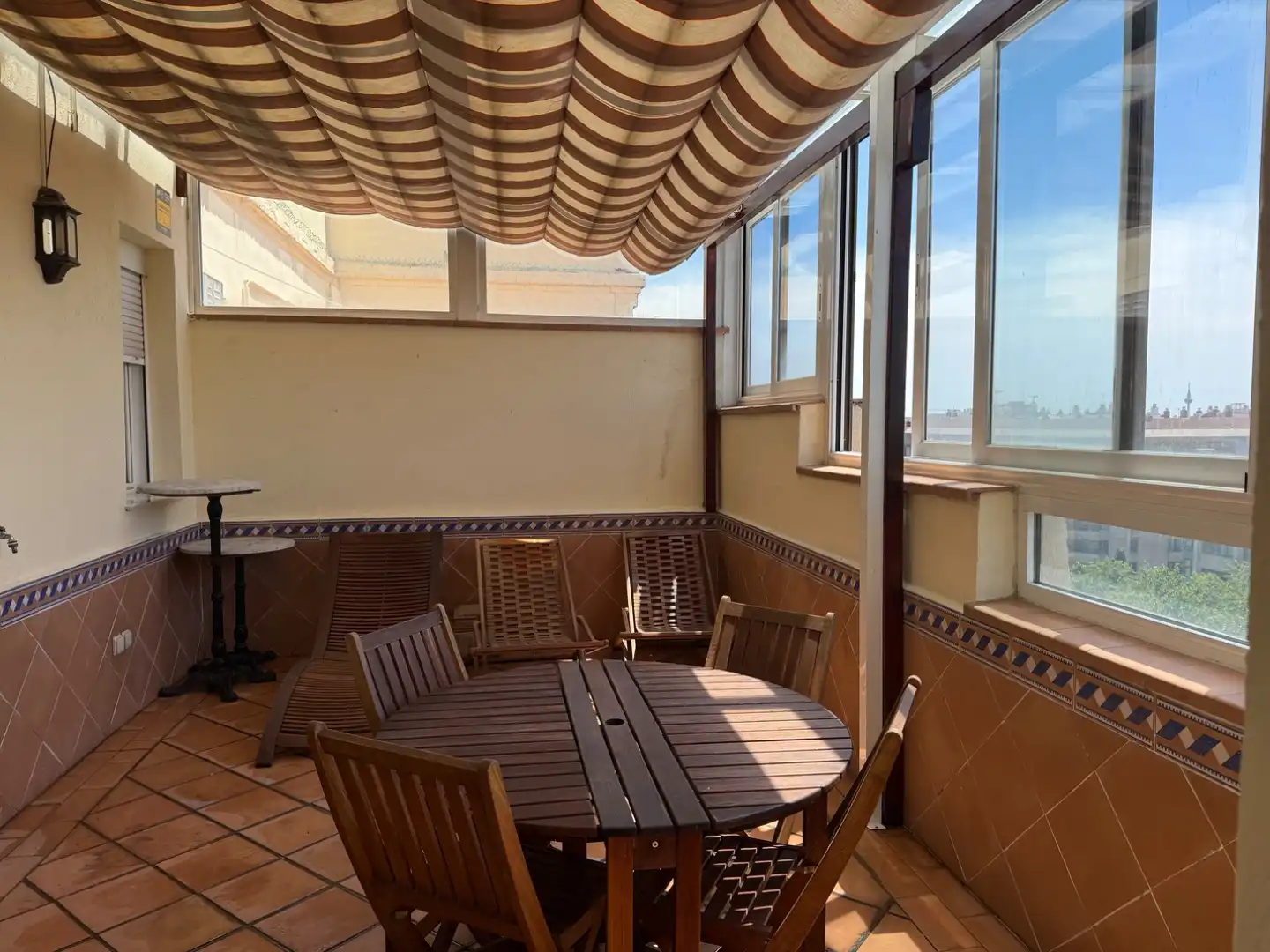 Flat for rent in Calle de Raimundo Fernández Villaverde, 37, Cuatro Caminos - Azca Terrace of Flat for rent in Madrid Capital with Air Conditioner and Terrace