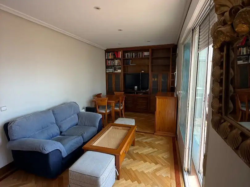 Flat for rent in Calle de Raimundo Fernández Villaverde, 37, Cuatro Caminos - Azca Living room of Flat for rent in Madrid Capital with Air Conditioner and Terrace