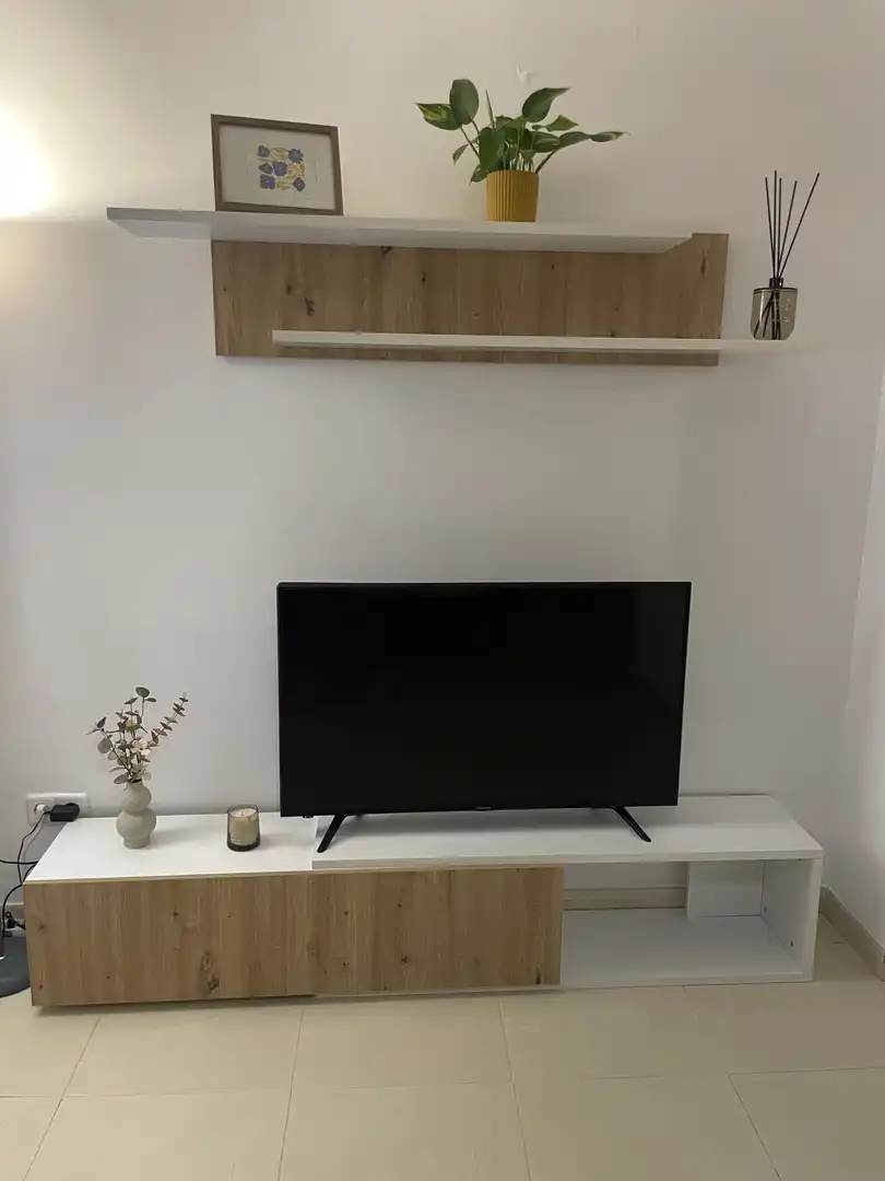 Flat for rent in Carrer de Santa Margalida, 7, Sa Torre Living room of Flat for rent in Llucmajor with Air Conditioner, Heating and Private garden