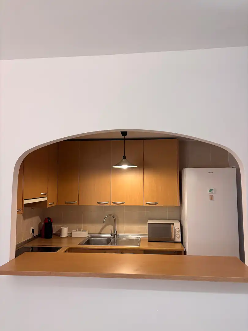 Flat for rent in Carrer de Santa Margalida, 7, Sa Torre Kitchen of Flat for rent in Llucmajor with Air Conditioner, Heating and Private garden