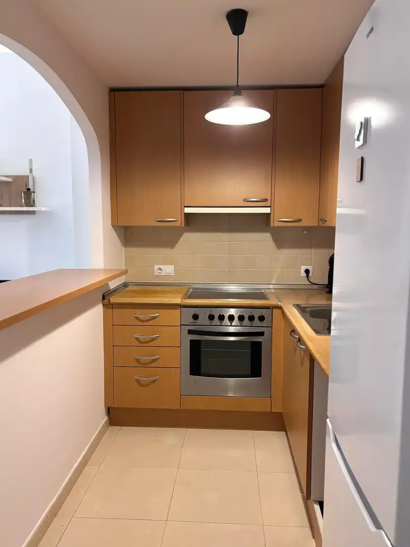 Flat for rent in Carrer de Santa Margalida, 7, Sa Torre Kitchen of Flat for rent in Llucmajor with Air Conditioner, Heating and Private garden