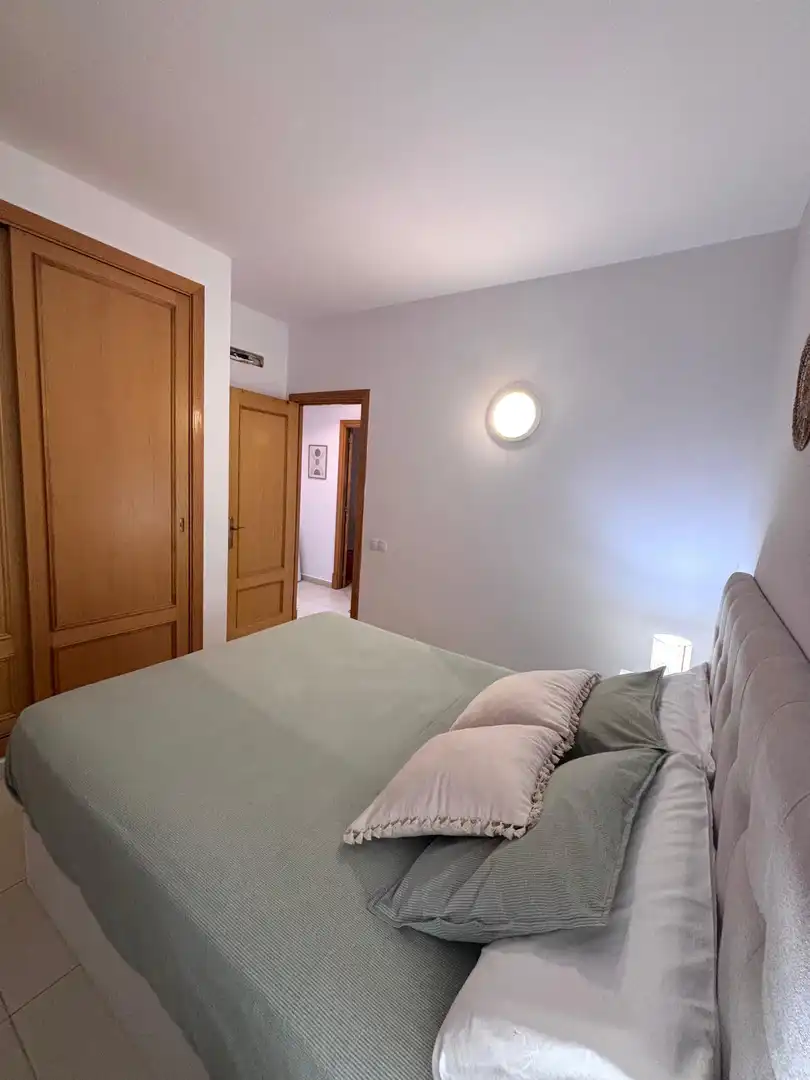 Flat for rent in Carrer de Santa Margalida, 7, Sa Torre Bedroom of Flat for rent in Llucmajor with Air Conditioner, Heating and Private garden