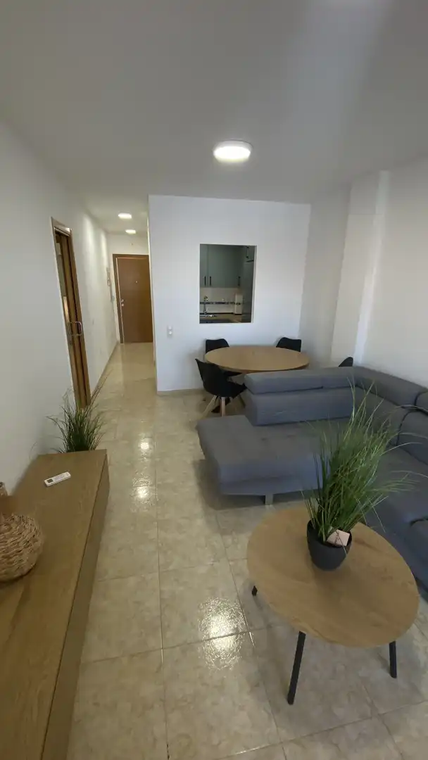 Flat for sale in Calle Miguel Rueda, 64, Aguadulce Norte Living room of Flat for sale in Roquetas de Mar with Air Conditioner, Terrace and Swimming Pool