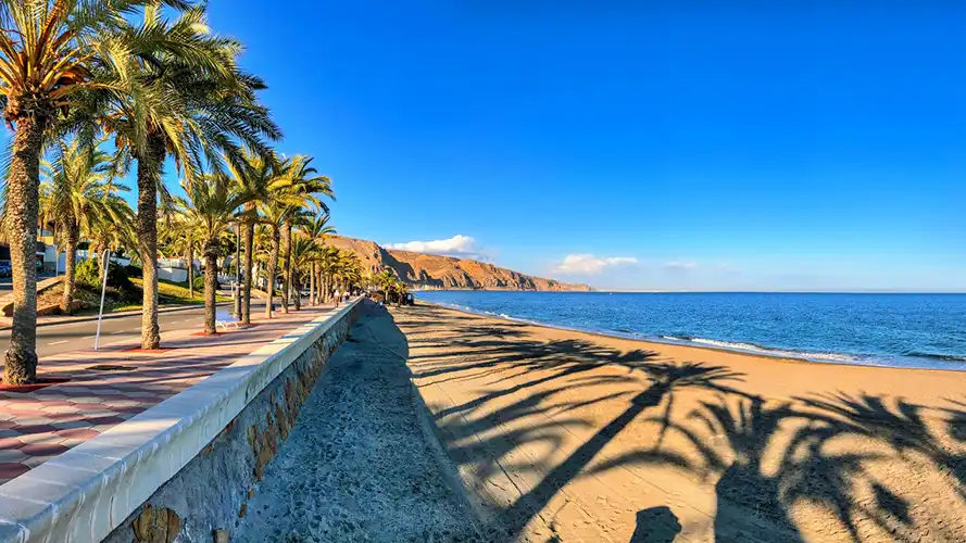 Flat for sale in Calle Miguel Rueda, 64, Aguadulce Norte Exterior view of Flat for sale in Roquetas de Mar with Air Conditioner, Terrace and Swimming Pool