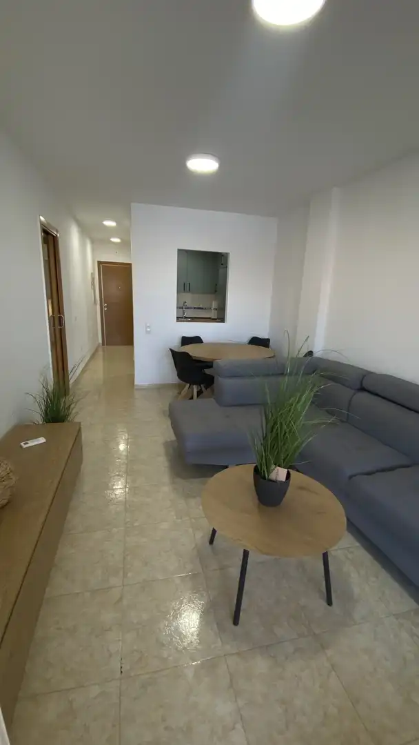 Flat for sale in Calle Miguel Rueda, 64, Aguadulce Norte Living room of Flat for sale in Roquetas de Mar with Air Conditioner, Terrace and Swimming Pool