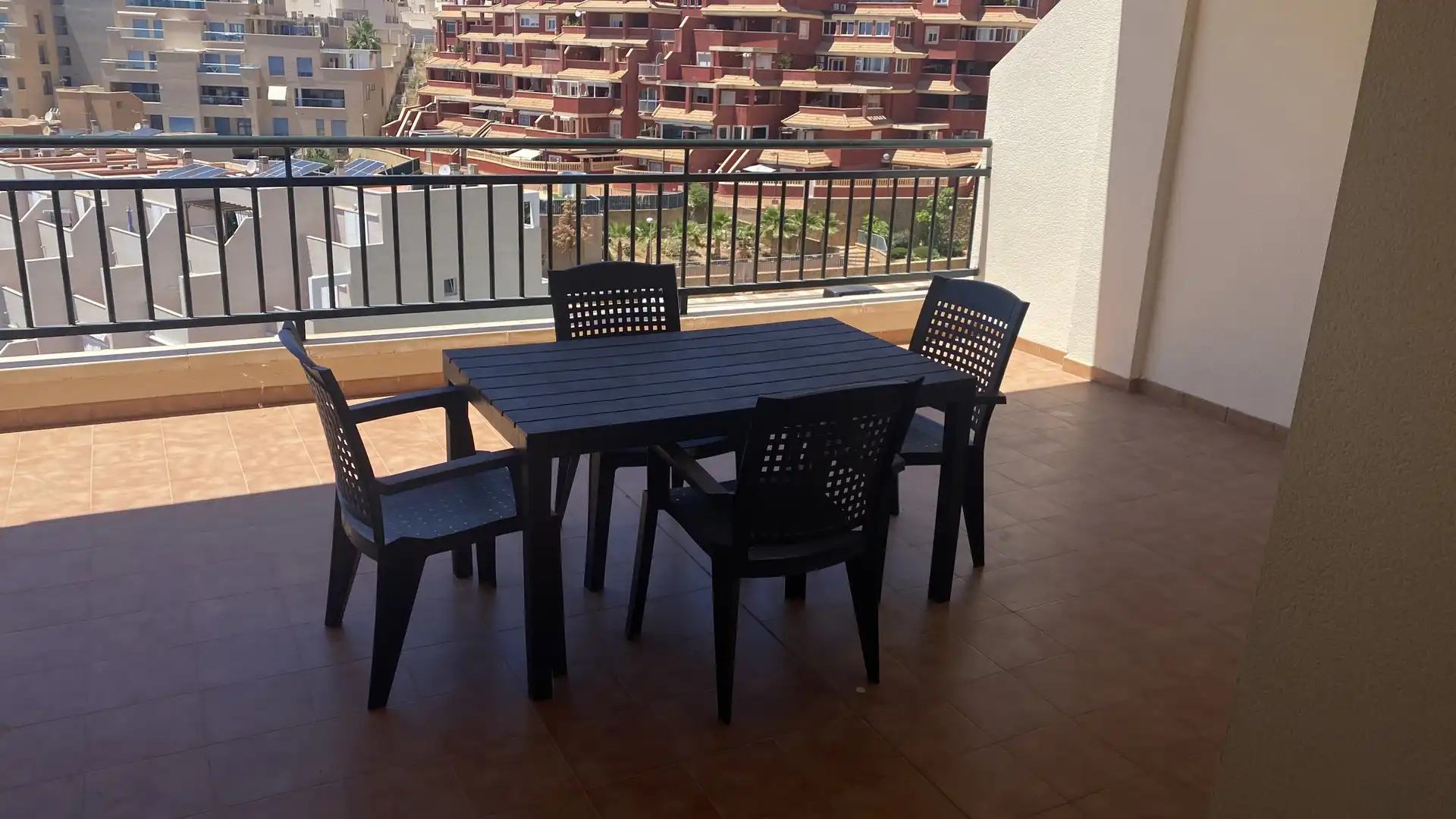 Flat for sale in Calle Miguel Rueda, 64, Aguadulce Norte Terrace of Flat for sale in Roquetas de Mar with Air Conditioner, Terrace and Swimming Pool