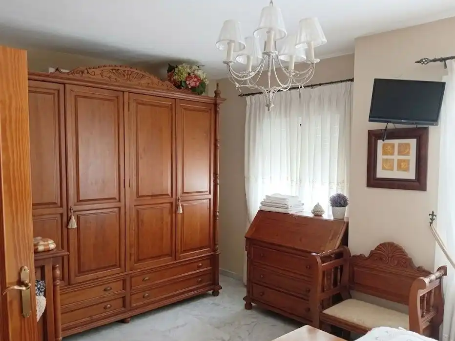 Habitación de Casa adosada en venta en Málaga con Aire acondicionado, Calefacción y Parquet