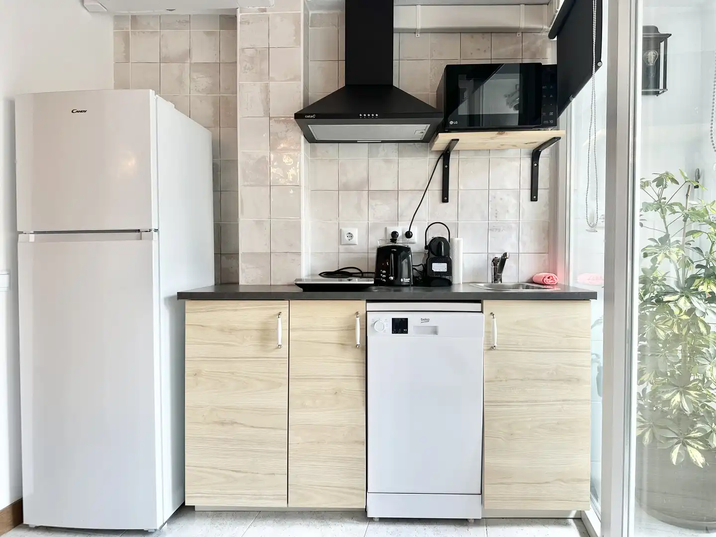 Apartament de lloguer a Calle Carmen Tato, 10, Santo Domigo Cuina de Apartament de lloguer en Alicante / Alacant amb Aire condicionat, Calefacció i Parquet