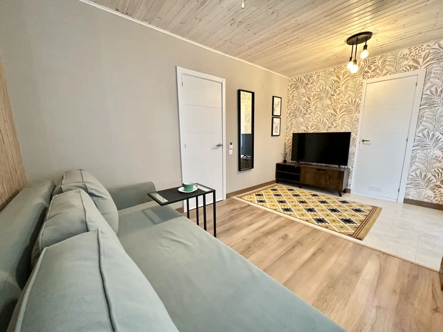 Apartament de lloguer a Calle Carmen Tato, 10, Santo Domigo Sala d'estar de Apartament de lloguer en Alicante / Alacant amb Aire condicionat, Calefacció i Parquet