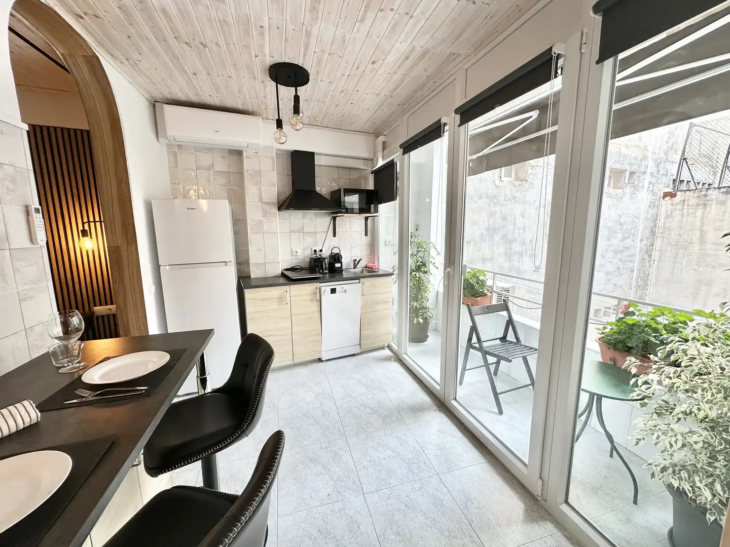 Apartament de lloguer a Calle Carmen Tato, 10, Santo Domigo Cuina de Apartament de lloguer en Alicante / Alacant amb Aire condicionat, Calefacció i Parquet