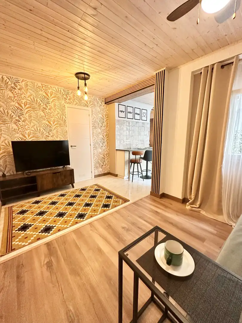 Apartament de lloguer a Calle Carmen Tato, 10, Santo Domigo Sala d'estar de Apartament de lloguer en Alicante / Alacant amb Aire condicionat, Calefacció i Parquet