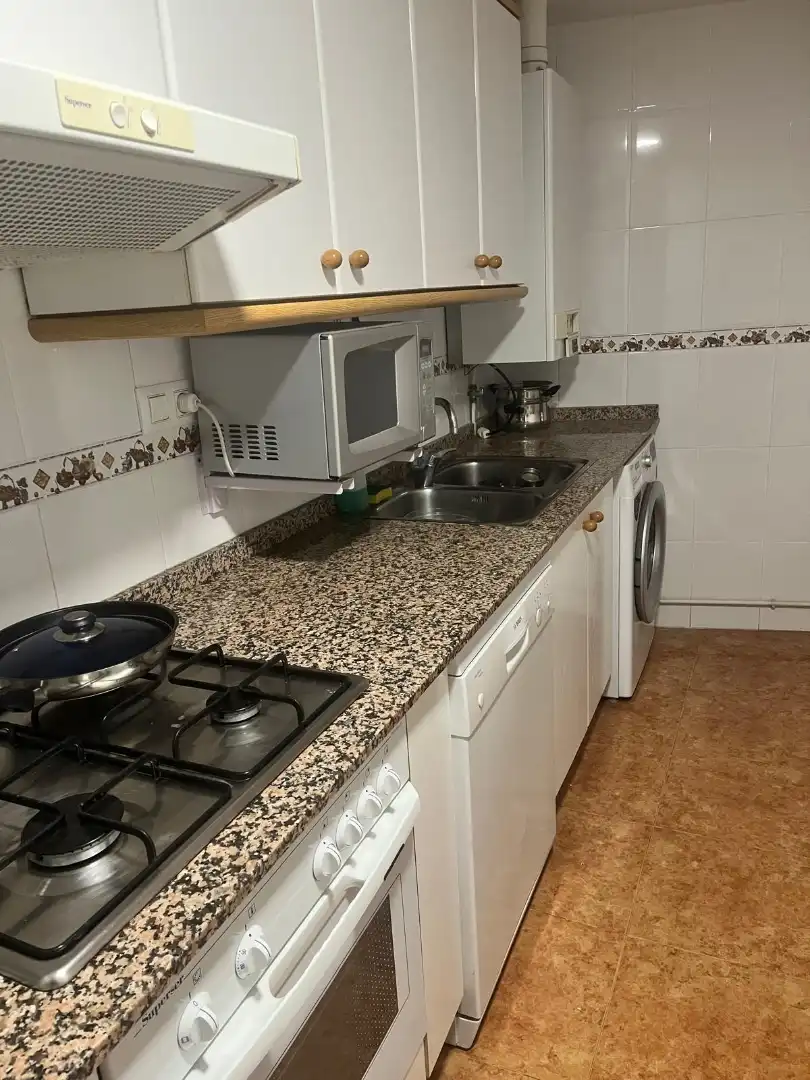 Kitchen of Flat for rent in Castellón de la Plana / Castelló de la Plana  with Furnished
