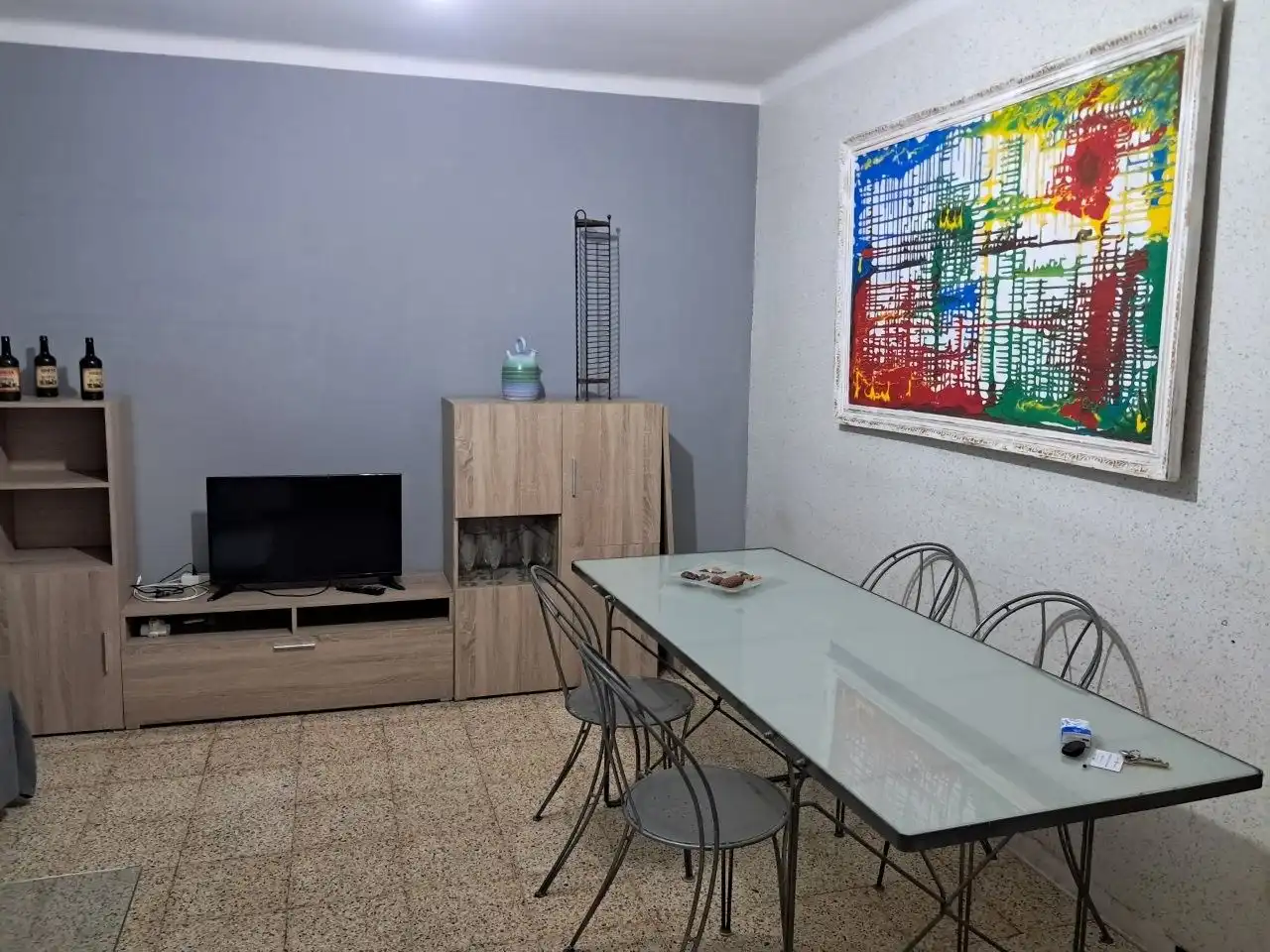 Comedor de Piso de alquiler en Manresa con Calefacción, Amueblado y Balcón